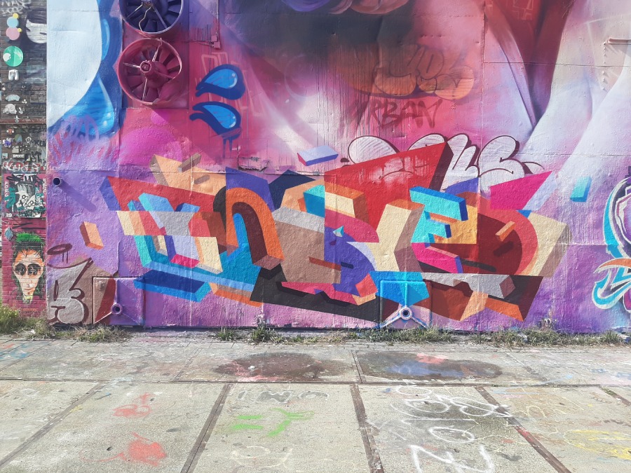 yorker, amsterdam, graffiti, ndsm